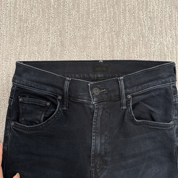 Mother Insider Crop Step Fray Jeans - Picture 3 of 6